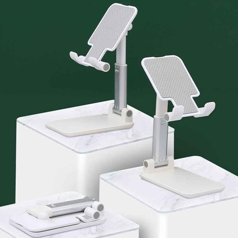 Suporte Retrátil Multiuso para Celular e Tablet – Ajustável, Dobrável e Portátil