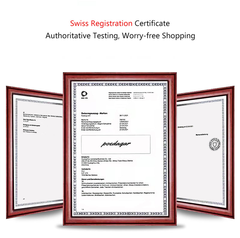 Relógio Masculino Poedagar Esporte Luxo – Quartzo, Aço Inoxidável, À Prova D’Água