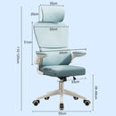 Cadeira Presidencial Python Fly – Cadeira de Mesa com Suporte Ergonômico