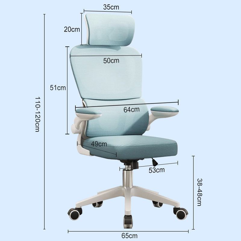 Cadeira Presidencial Python Fly – Cadeira de Mesa com Suporte Ergonômico