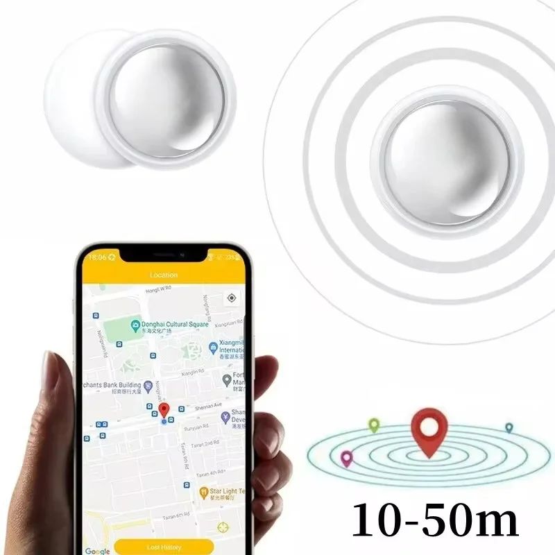 Xiaomi Mini Rastreador GPS & Bluetooth – Localizador Inteligente para Crianças, Pets e Objetos, Compatível com App FindMy