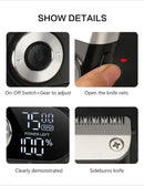 Kit Profissional de Corte de Cabelo Kemei – Aparador e Barbeador Elétrico Masculino KM-2299 / KM-2026 / KM-5083