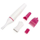 Depilador Elétrico 5 em 1 – Aparador, Navalha e Clipper Feminino para Corpo, Axila, Biquíni e Pernas