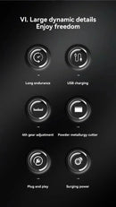 Kit Profissional de Corte de Cabelo Kemei – Aparador e Barbeador Elétrico Masculino KM-2299 / KM-2026 / KM-5083