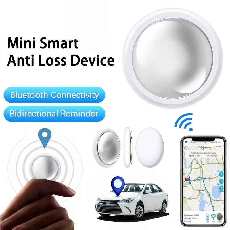 Xiaomi Mini Rastreador GPS & Bluetooth – Localizador Inteligente para Crianças, Pets e Objetos, Compatível com App FindMy