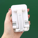 Suporte Retrátil Multiuso para Celular e Tablet – Ajustável, Dobrável e Portátil