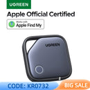 UGREEN Smart Bluetooth Tracker – Localizador de Chaves e Itens, Compatível com Apple Find My (iOS), Bateria até 2 Anos