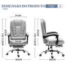 Cadeira Presidencial Python Fly – Cadeira de Mesa com Suporte Ergonômico