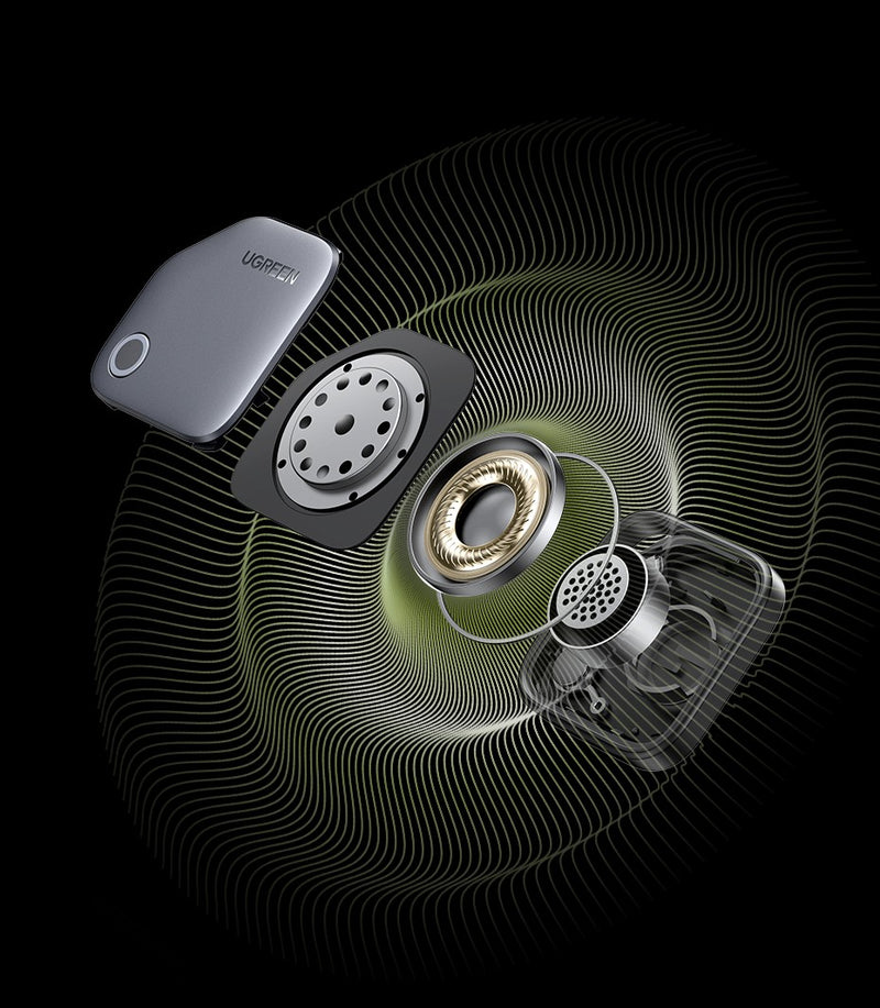 UGREEN Smart Bluetooth Tracker – Localizador de Chaves e Itens, Compatível com Apple Find My (iOS), Bateria até 2 Anos