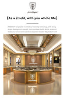 Relógio Feminino de Luxo Poedagar – Quartzo, Diamante, À Prova D’Água, Aço Inoxidável + Caixa Premium