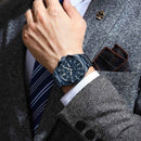 Relógio Masculino Poedagar Esporte Luxo – Quartzo, Aço Inoxidável, À Prova D’Água