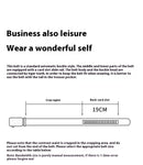 Cinto Masculino OYIFAN – Couro Genuíno, Fivela Automática, Ajuste Perfeito para Homens