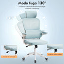 Cadeira Presidencial Python Fly – Cadeira de Mesa com Suporte Ergonômico