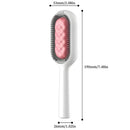 Escova Pet 4 em 1 para Gatos e Cachorros – Removedor de Pelos, Banho Seco, Massagem e Aparador